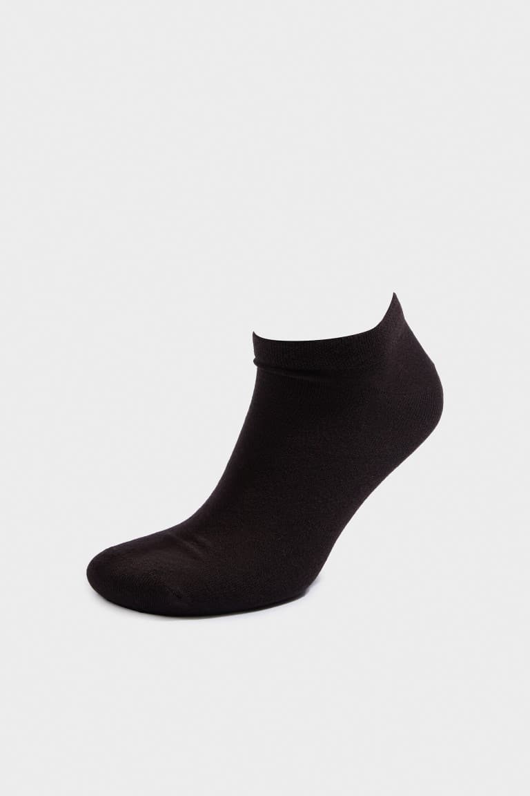 Men Seamless 3-Pack Bamboo Booties Socks Secondary image