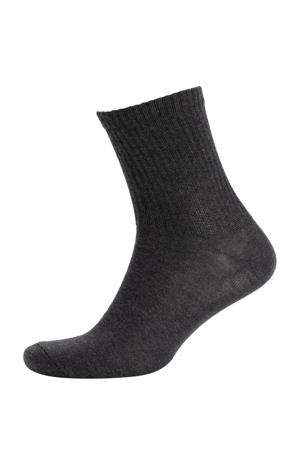 Mens 5-Pack Cotton Socks
