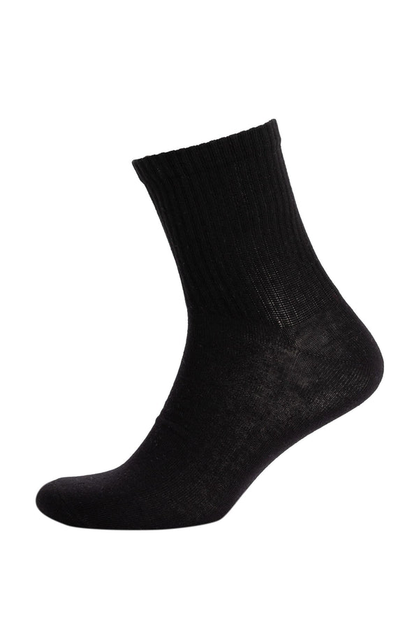 Mens 5-Pack Cotton Socks
