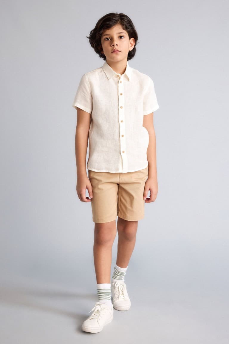 Boy Basic Gabardine Shorts