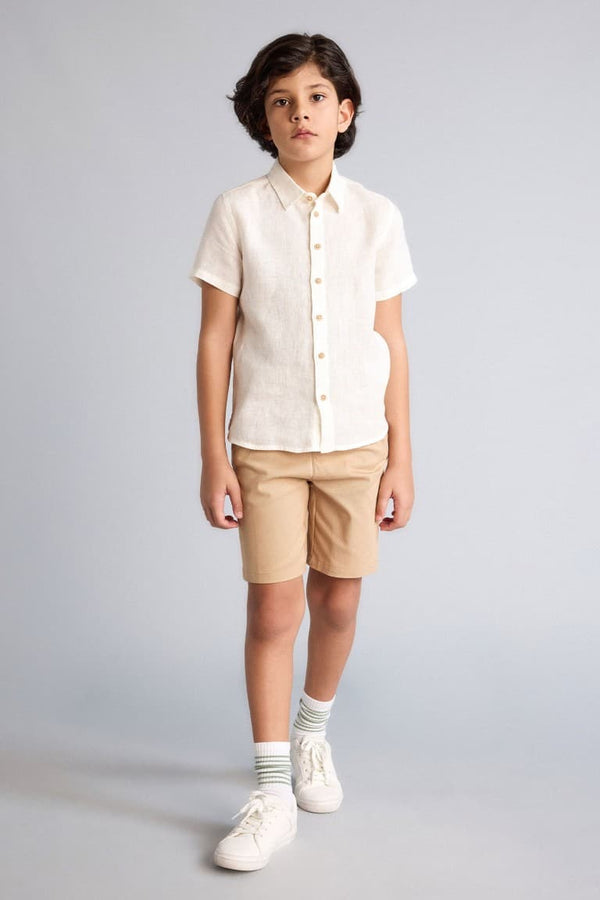Boy Basic Gabardine Shorts
