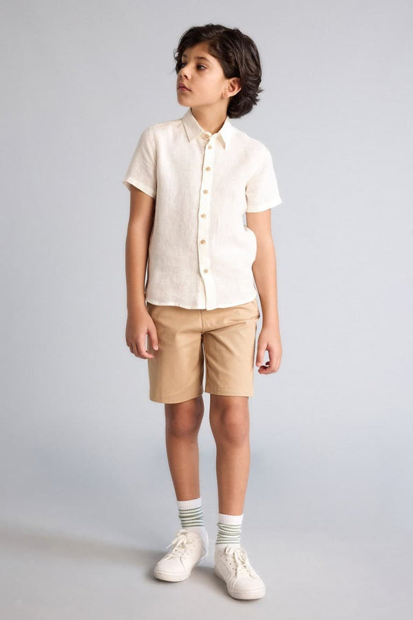 Boy Basic Gabardine Shorts