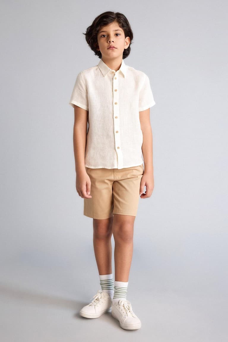 Boy Basic Gabardine Shorts