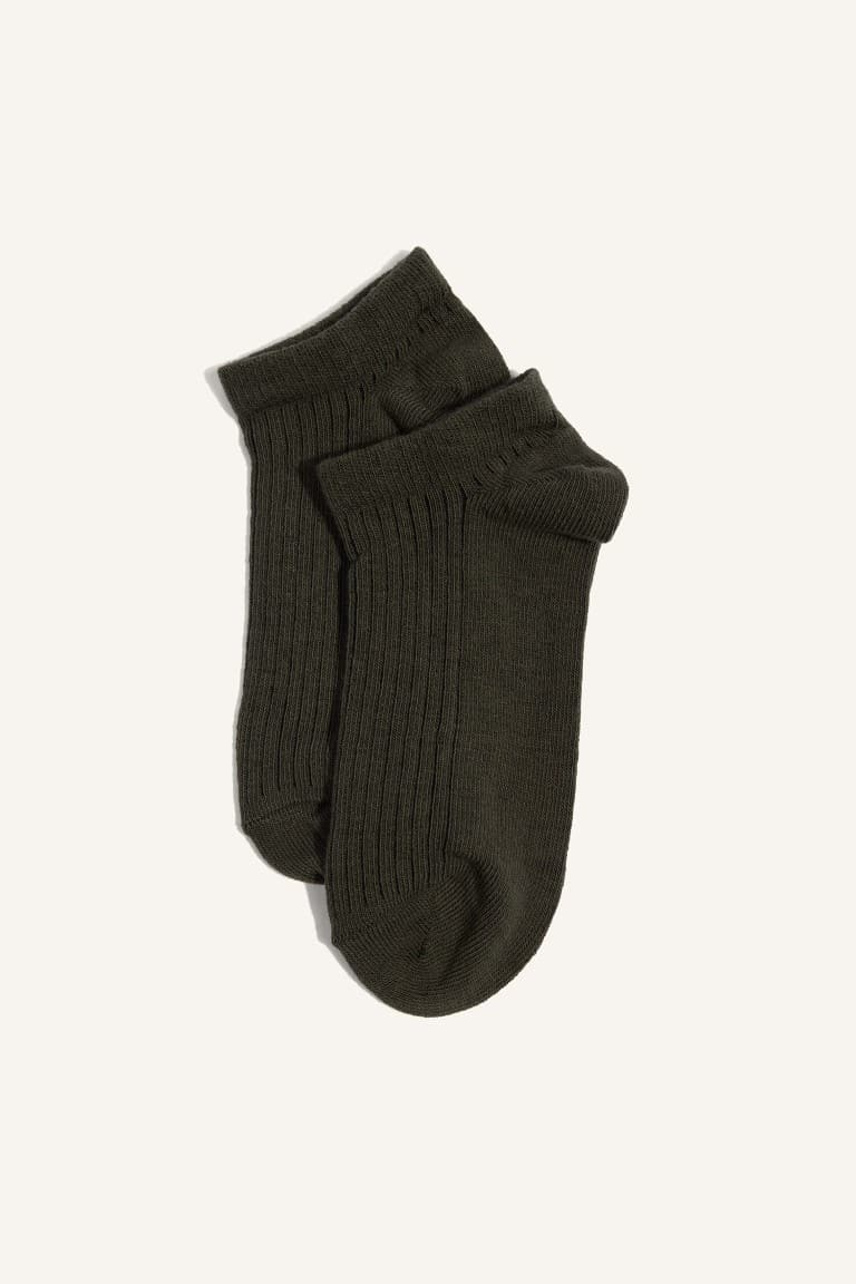 5 Pack Cotton Booties Socks Boy