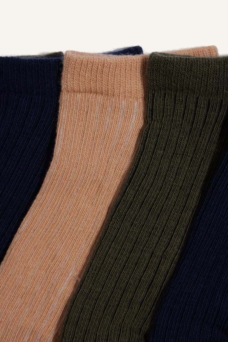 5 Pack Cotton Booties Socks Boy