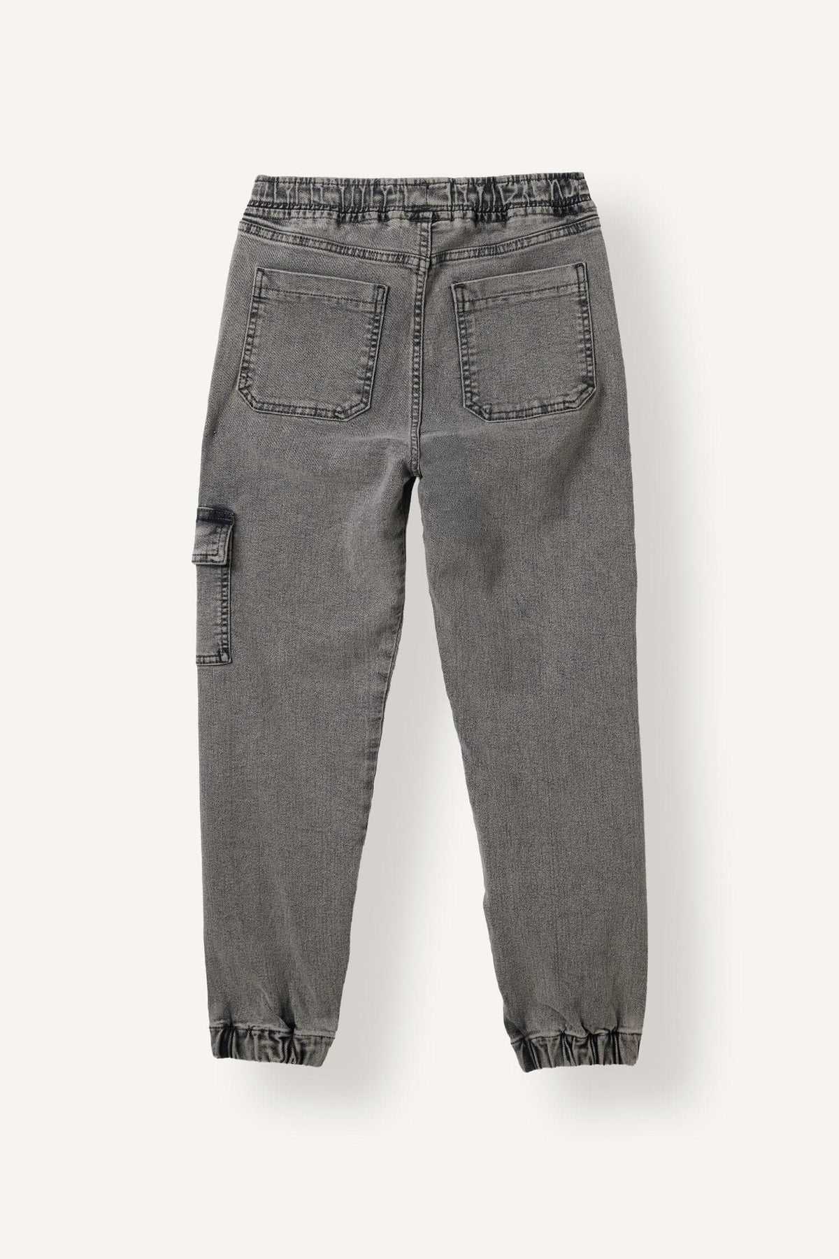 Jogger Fit Jeans Boy with Cargo Pocket