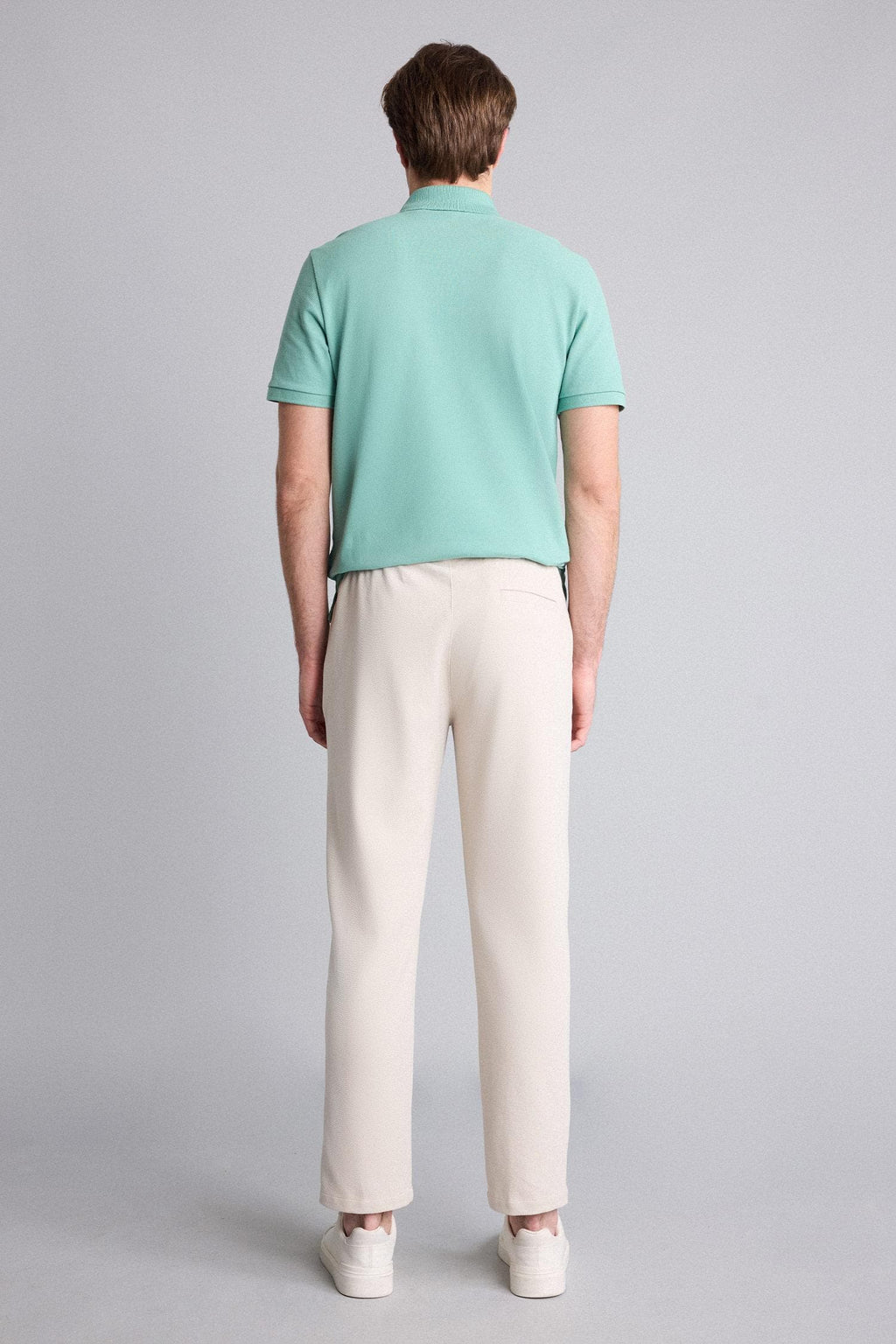 Pocketed Straight Leg Basic Jogger Pants