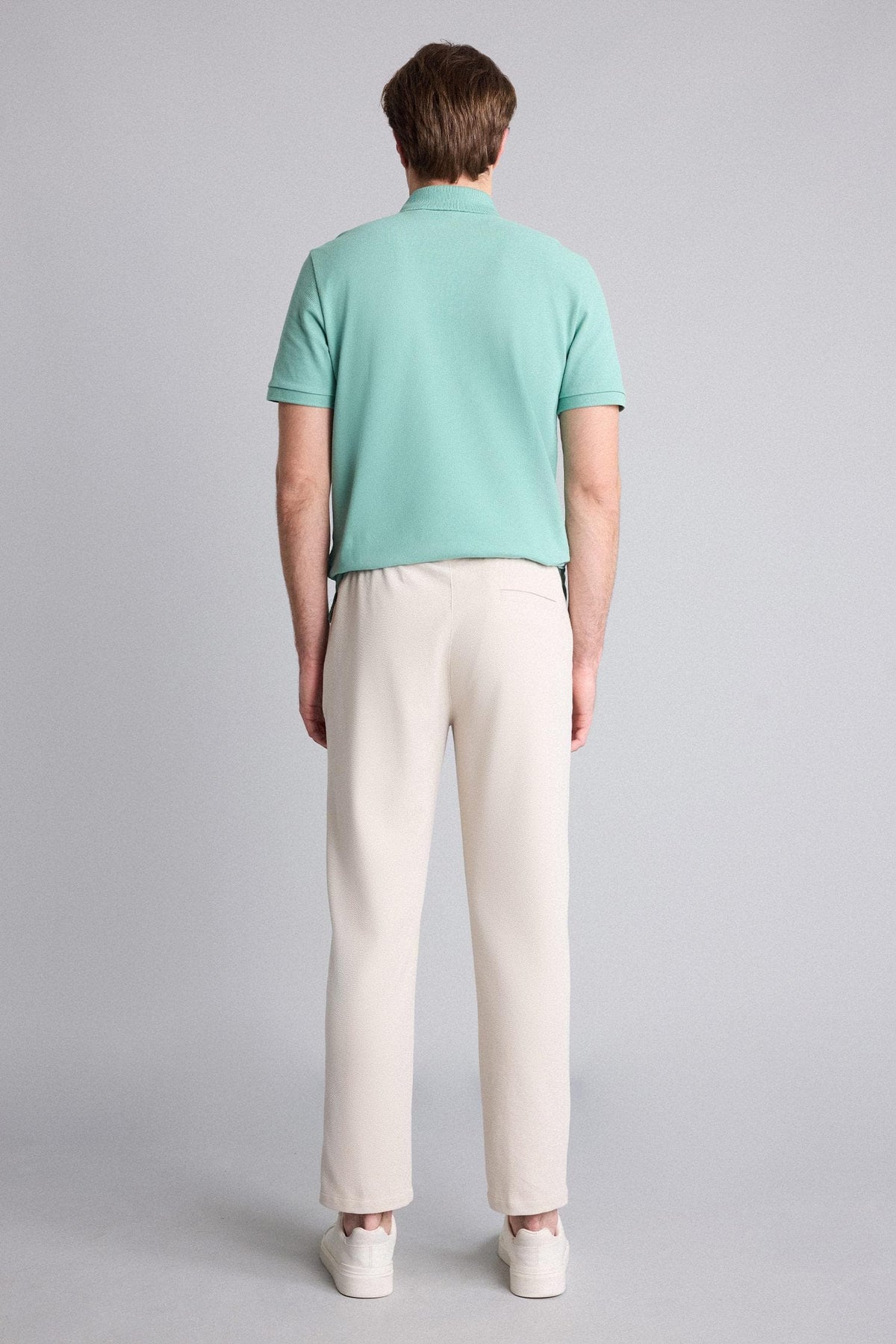 Pocketed Straight Leg Basic Jogger Pants