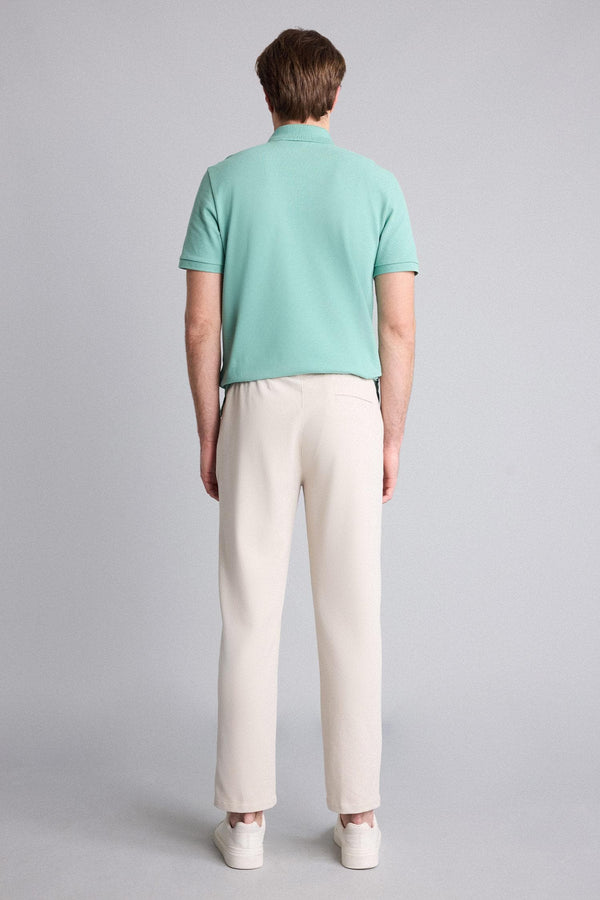 Pocketed Straight Leg Basic Jogger Pants