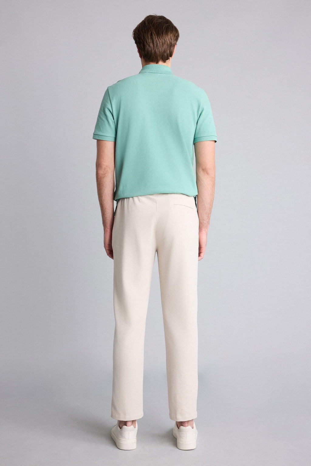 Pocketed Straight Leg Basic Jogger Pants
