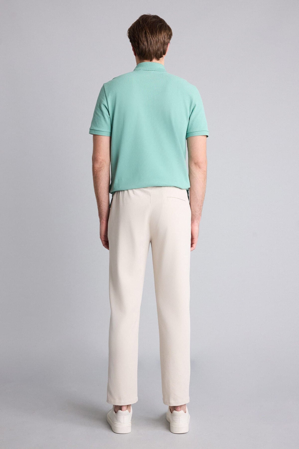 Pocketed Straight Leg Basic Jogger Pants