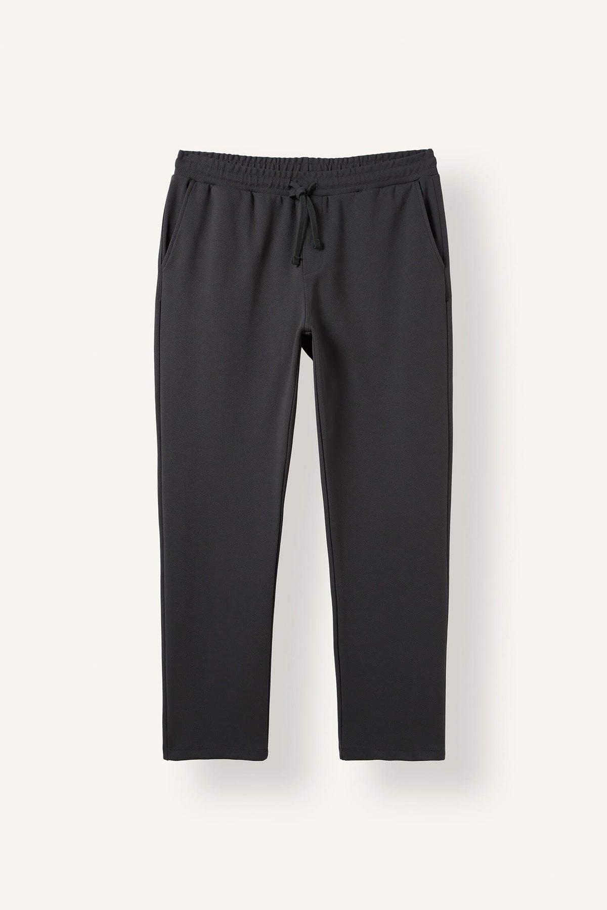 Pocketed Straight Leg Basic Jogger Pants