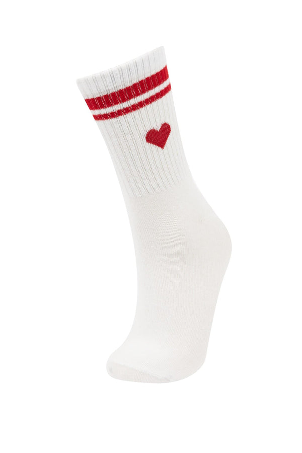 Women 5-Pack Cotton Long Socks