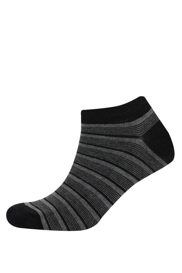 Breathable Mens Seamless 3-Pack Bamboo Booties Socks