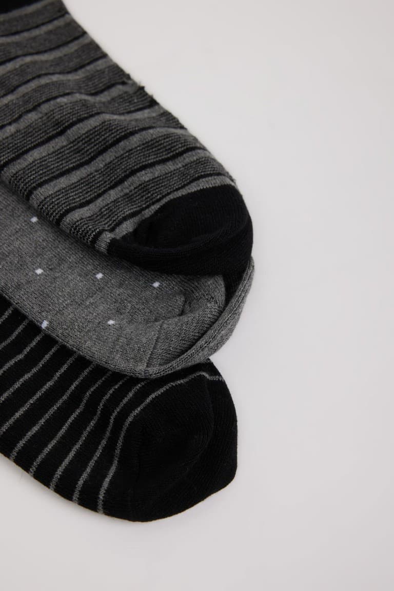 Breathable Mens Seamless 3-Pack Bamboo Booties Socks
