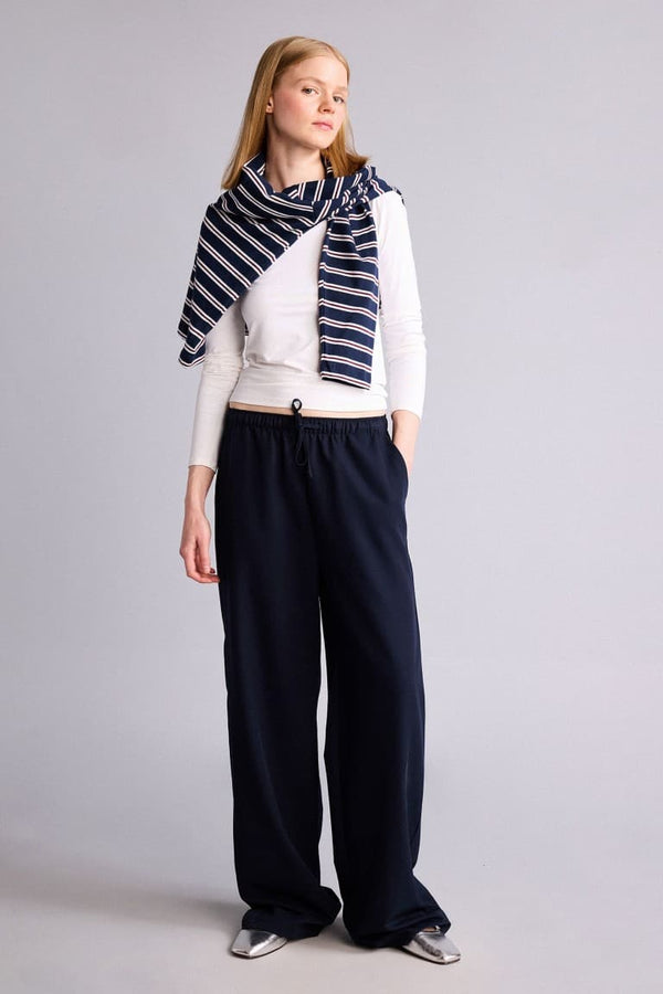 Wide Leg Regular Waist Trousers