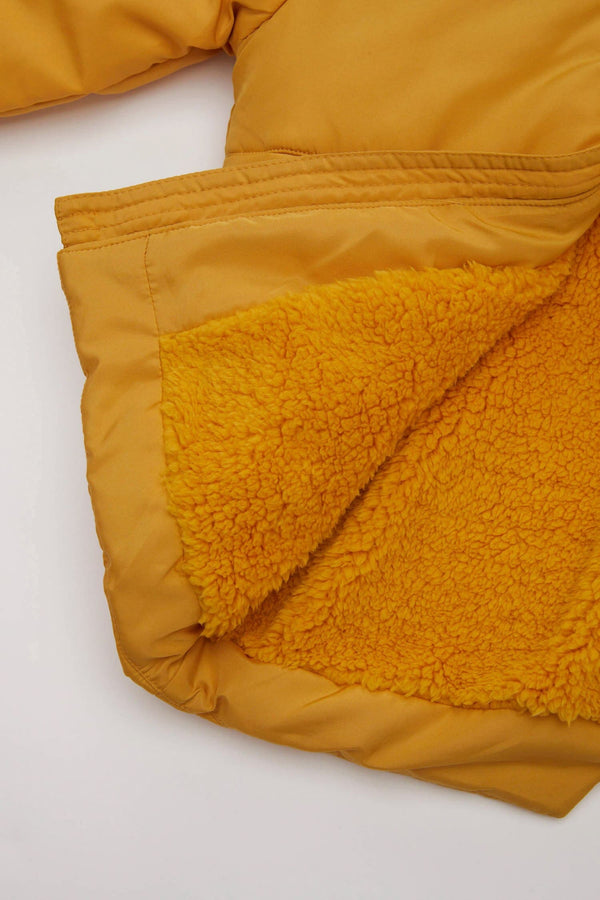 Baby Boy Hooded Zippered Coat