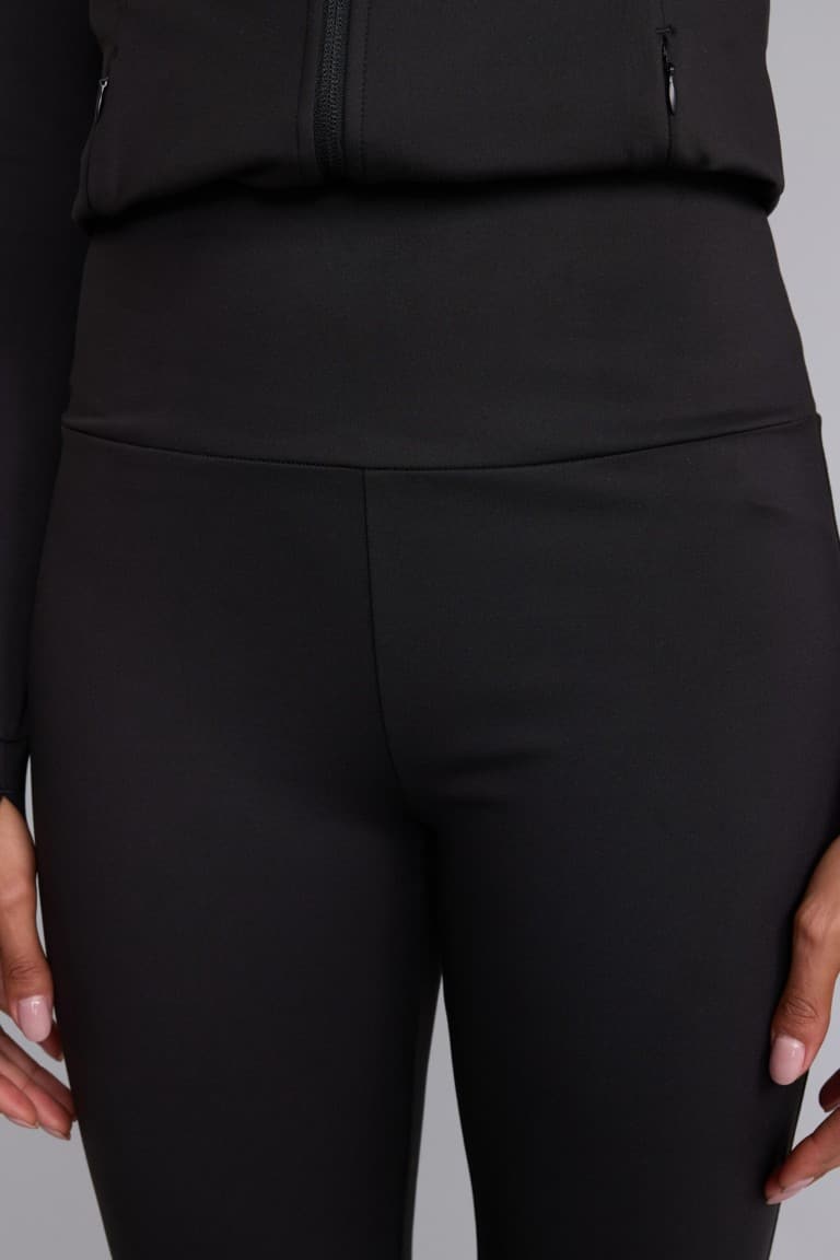DeFactoFit Flare Fit Waist-hugging, Non-revealing, High Waist, Flare Leg, Standard Length Sportsman's Tracksuit Bottoms