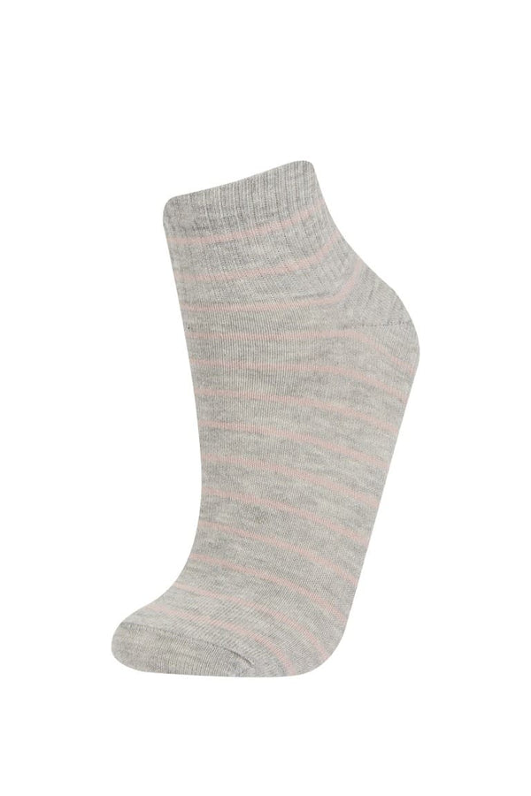 Women Teddy Bear 3-Pack Cotton Booties Socks