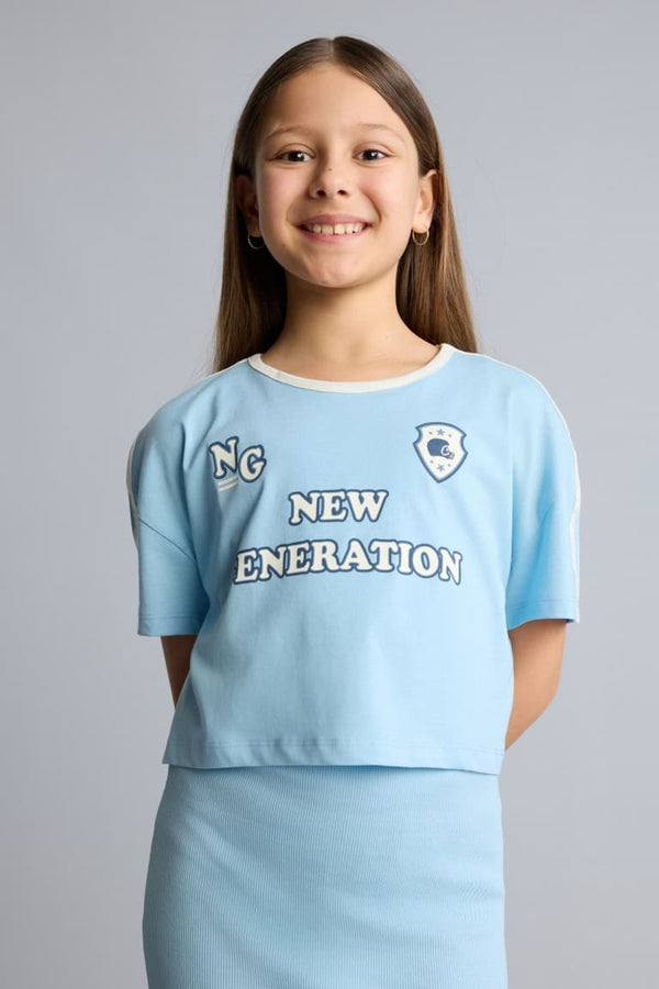 Girl Corduroy Camisole Dress T-Shirt 2 Piece Set