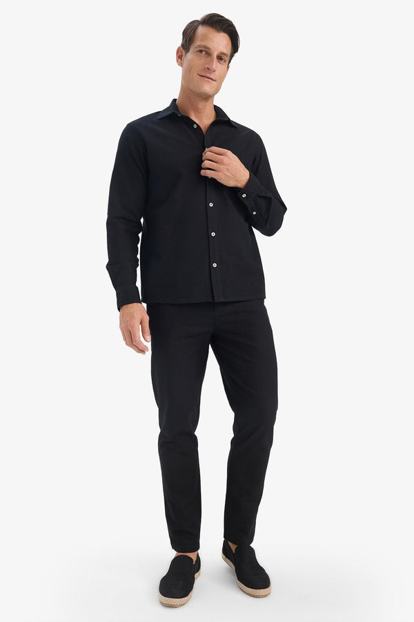 100% Cotton Summer Waisty Strap-on Jogger Pants Slim Fit Fit Fit Fit Fit With Flat Leg Pocket