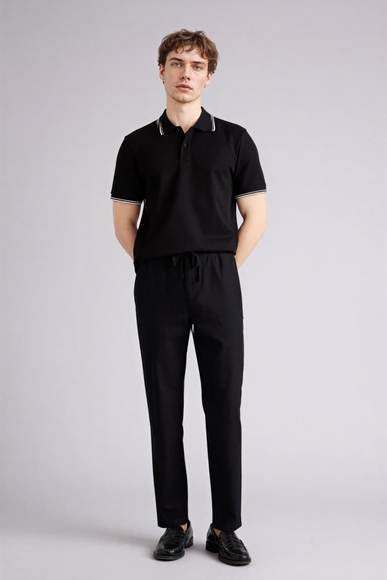 100% Cotton Summer Waisty Strap-on Jogger Pants Slim Fit Fit Fit Fit Fit With Flat Leg Pocket