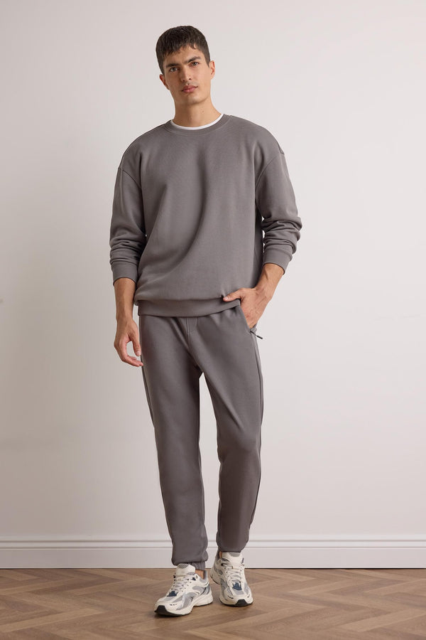 Slim Fit Fit Fit Flare Zipper Pike Tracksuit Bottom