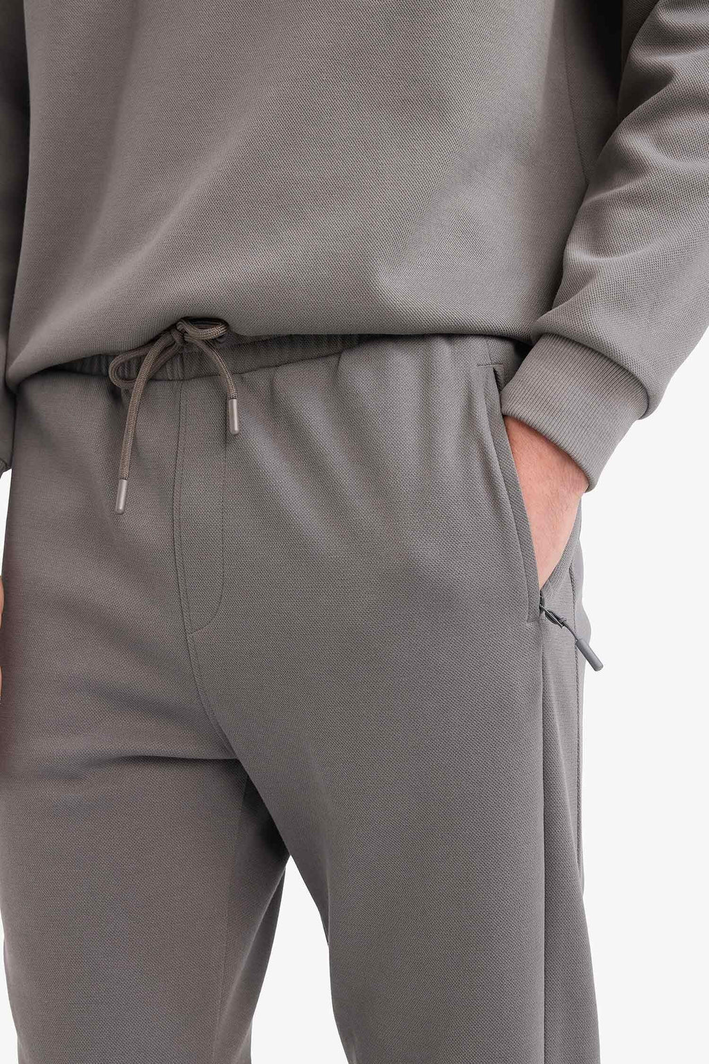 Slim Fit Fit Fit Flare Zipper Pike Tracksuit Bottom