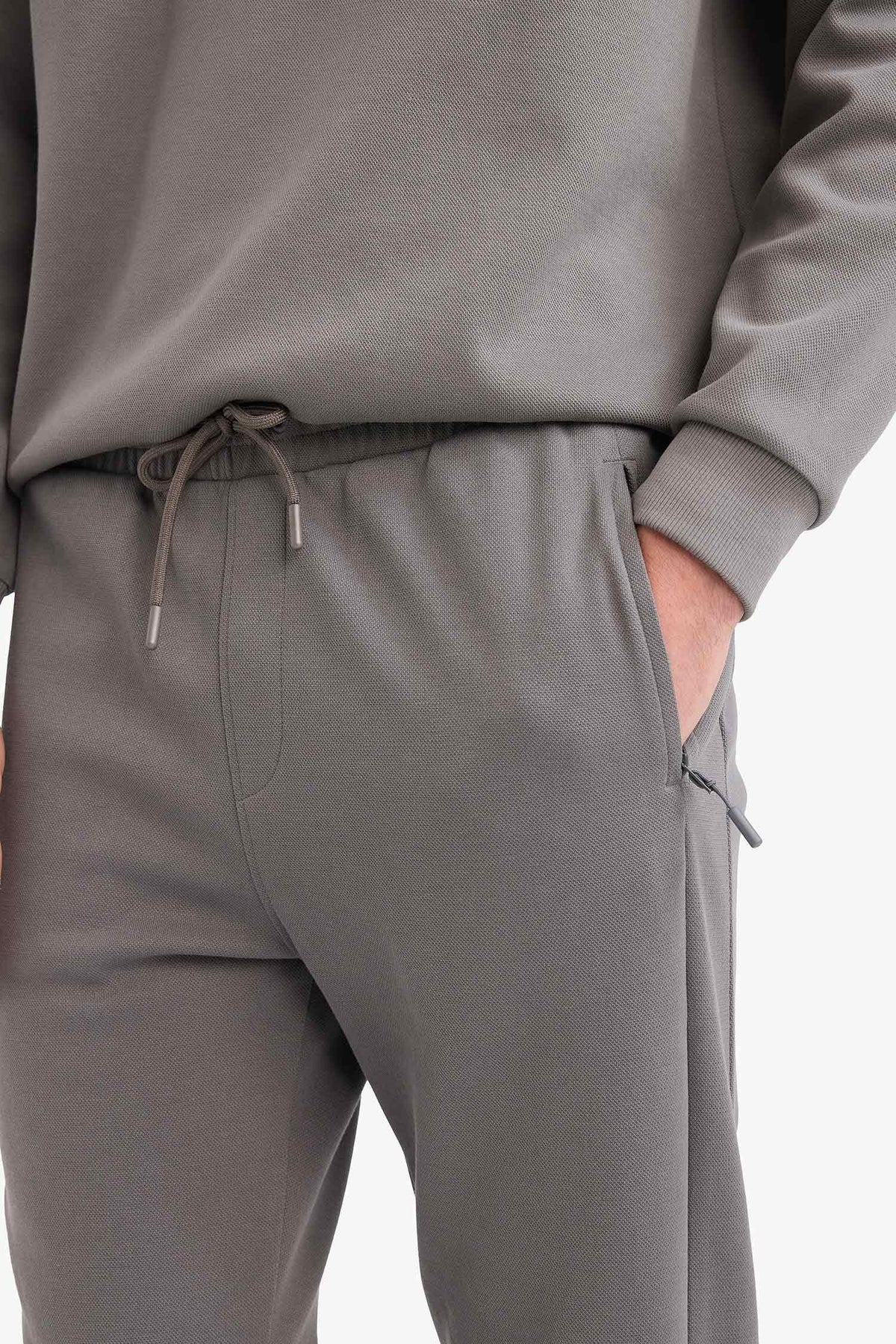 Slim Fit Fit Fit Flare Zipper Pike Tracksuit Bottom