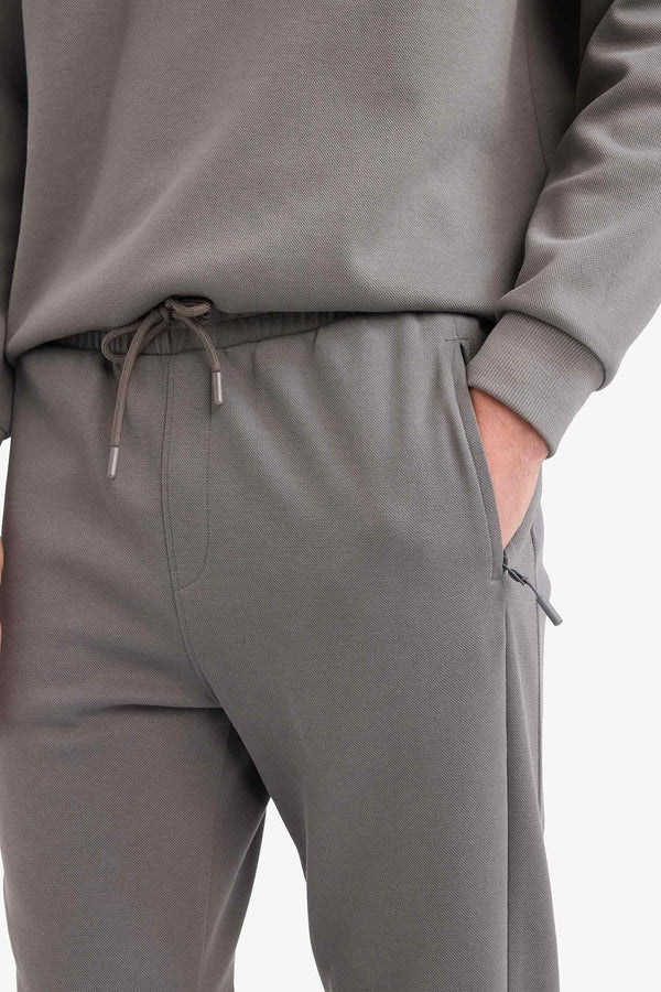 Slim Fit Fit Fit Flare Zipper Pike Tracksuit Bottom
