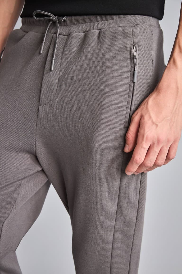 Slim Fit Fit Fit Flare Zipper Pike Tracksuit Bottom