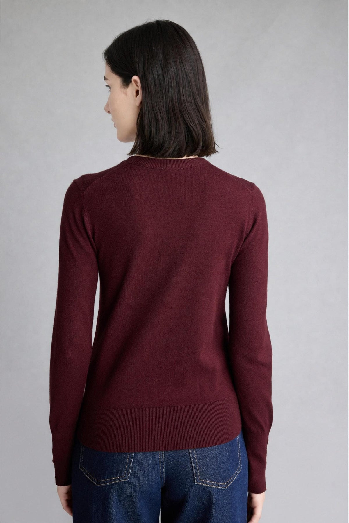 Regular Fit Crew Neck Short Sleeve Sweater