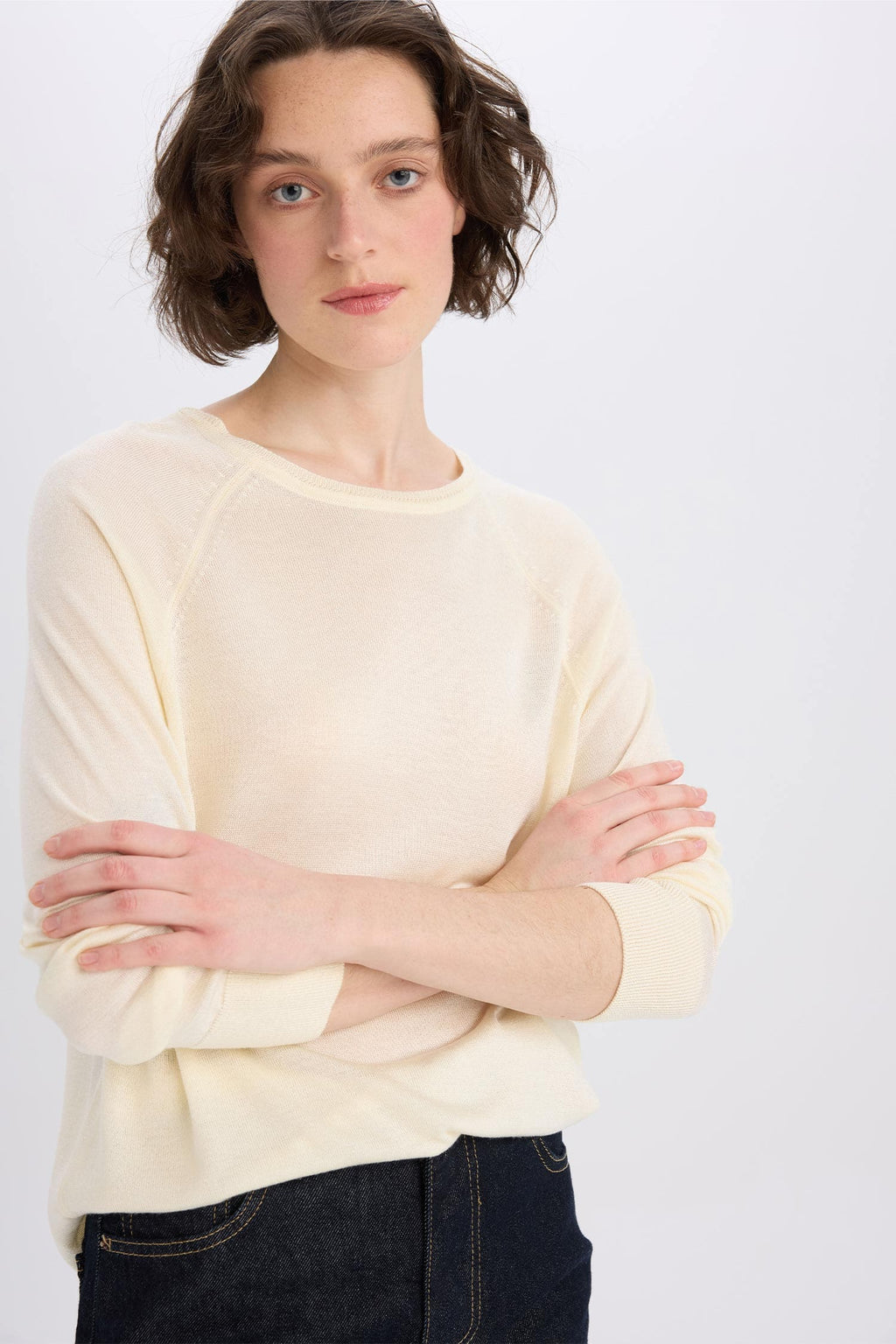 Basıc Black Knit Sweater