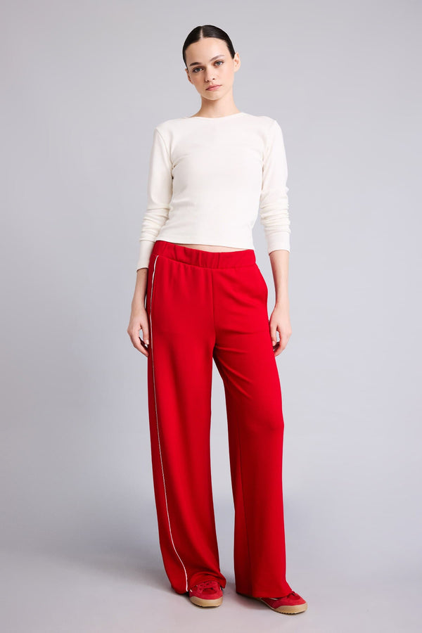 Straight Fit Sweatpants with Pockets