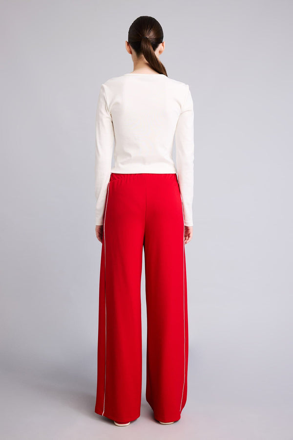 Straight Fit Sweatpants with Pockets