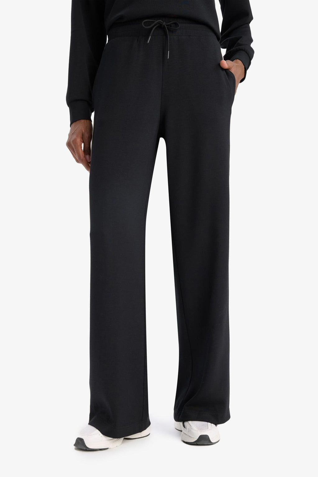 Wide Leg Wide Leg Standard Length Modal Sports Pants
