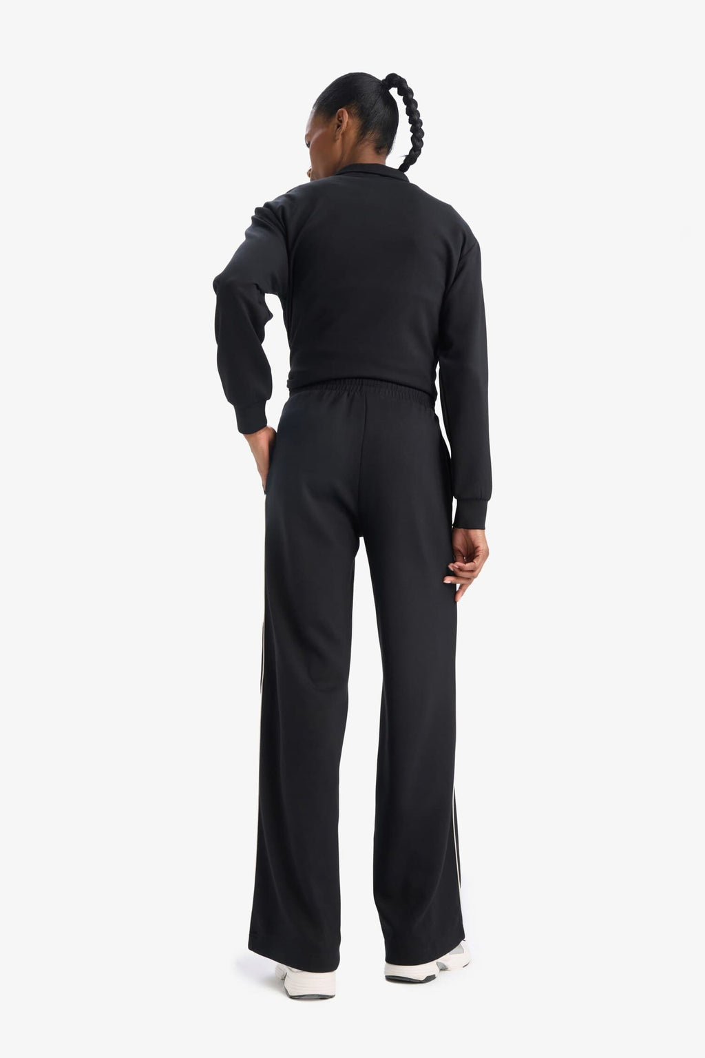 Wide Leg Wide Leg Standard Length Modal Sports Pants
