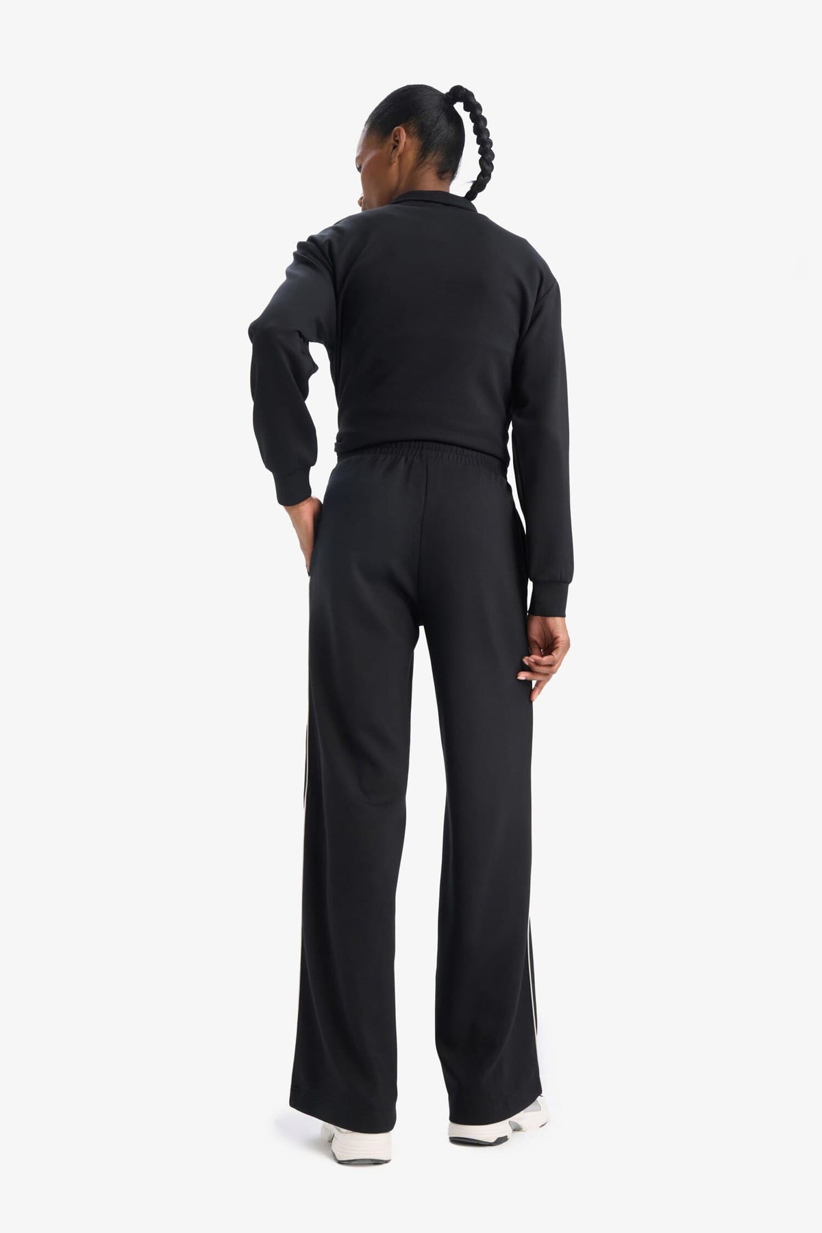 Wide Leg Wide Leg Standard Length Modal Sports Pants