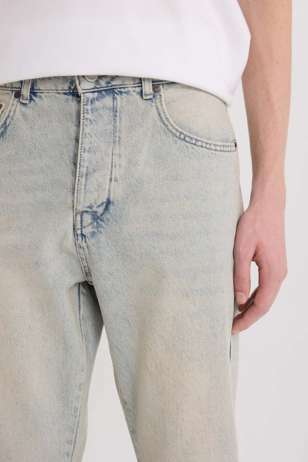 90’S Slim Fit Super Skinny Hem Cotton Trousers