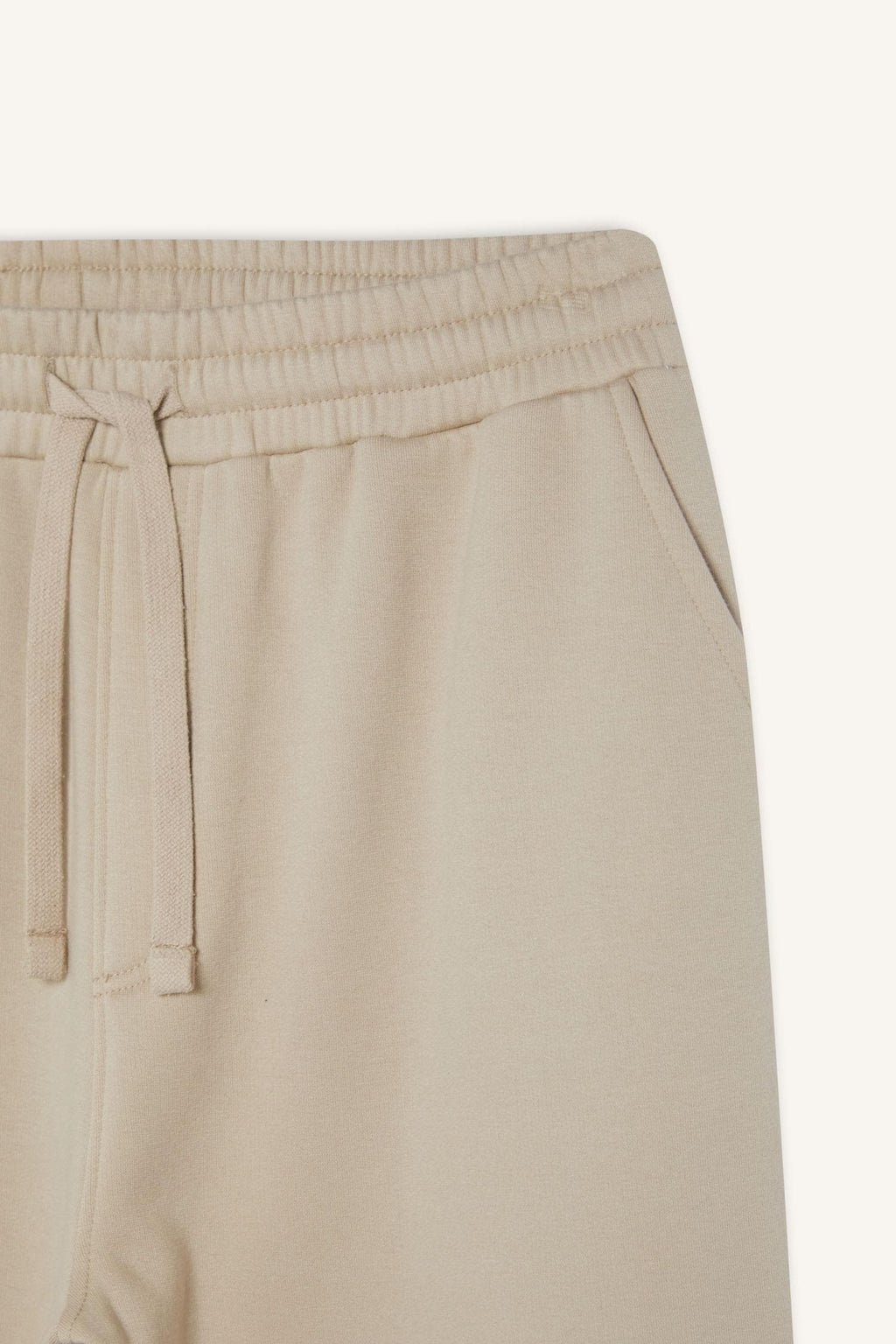 Regular Fit Sweatpants with Fleece Inside, Basic Plain Pocket, Tie Waist, Straight Leg