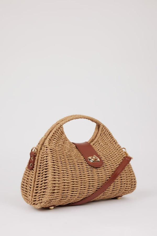 Women Straw Shoulder Bag