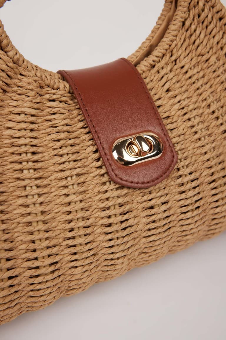 Women Straw Shoulder Bag