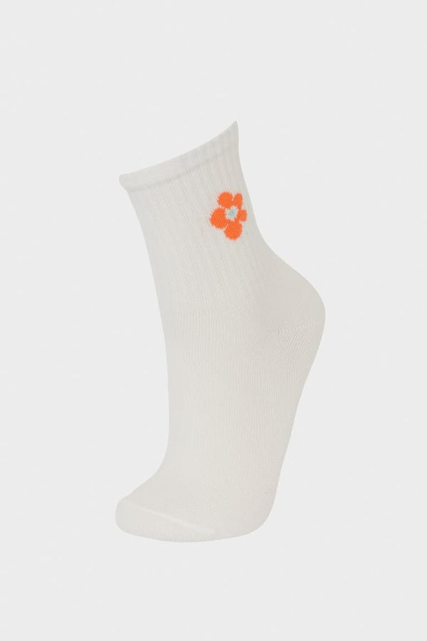 Girls 3-Pack Cotton Long Socks