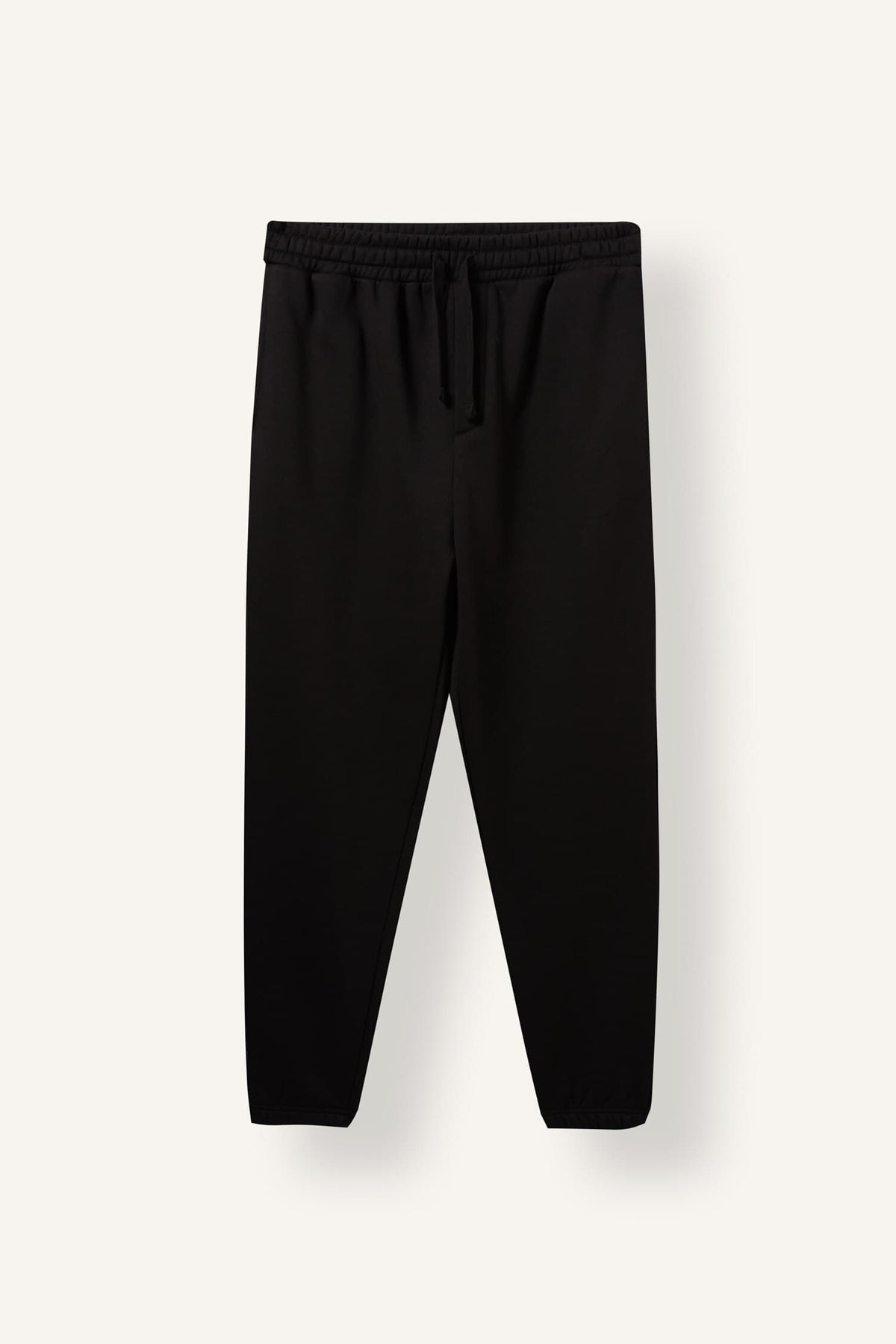 Regular Fit Basic Plain Jogger Sweatpants with Tied Waist, Pockets and Elasticated Legs