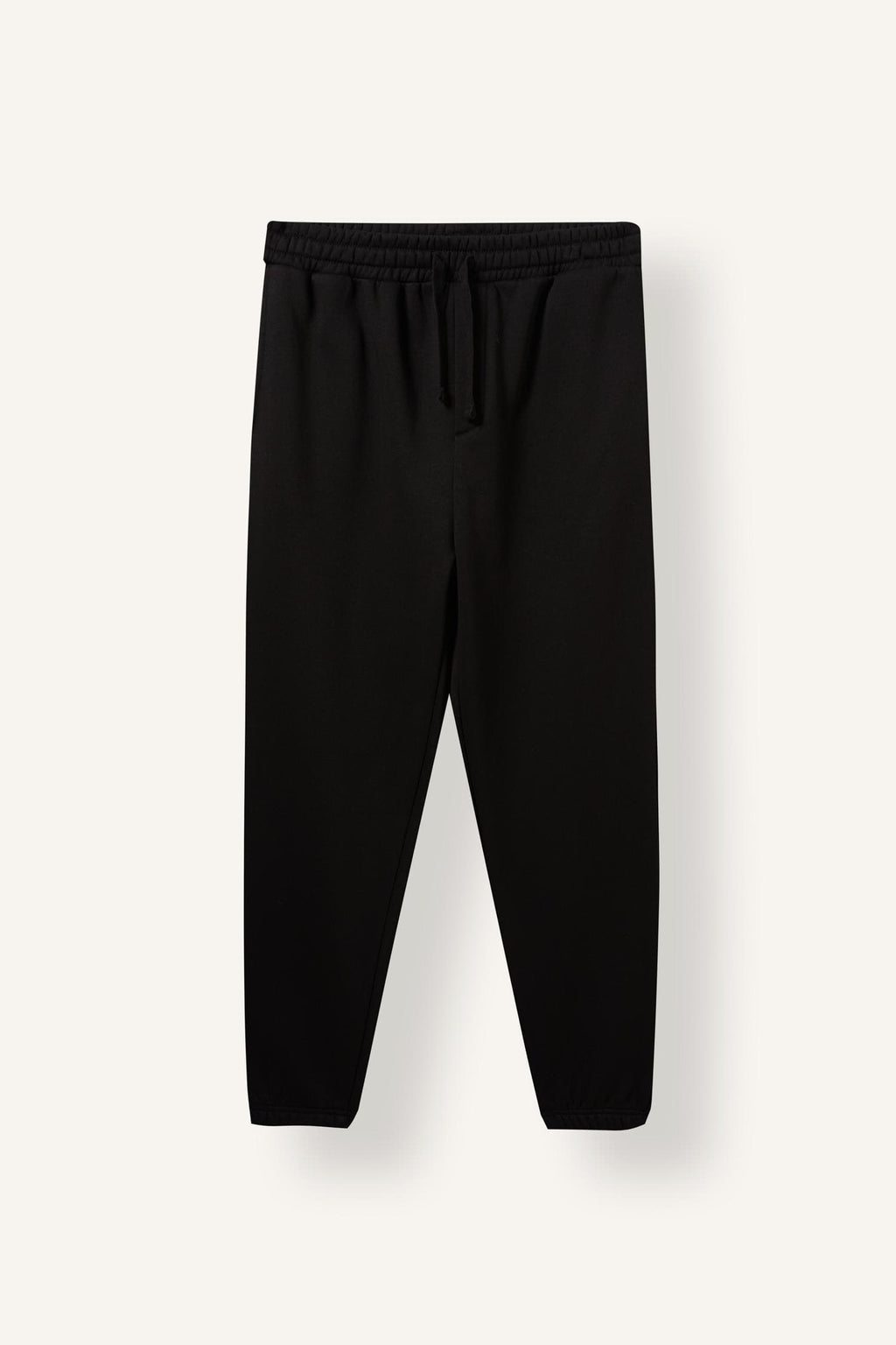 Regular Fit Basic Plain Jogger Sweatpants with Tied Waist, Pockets and Elasticated Legs