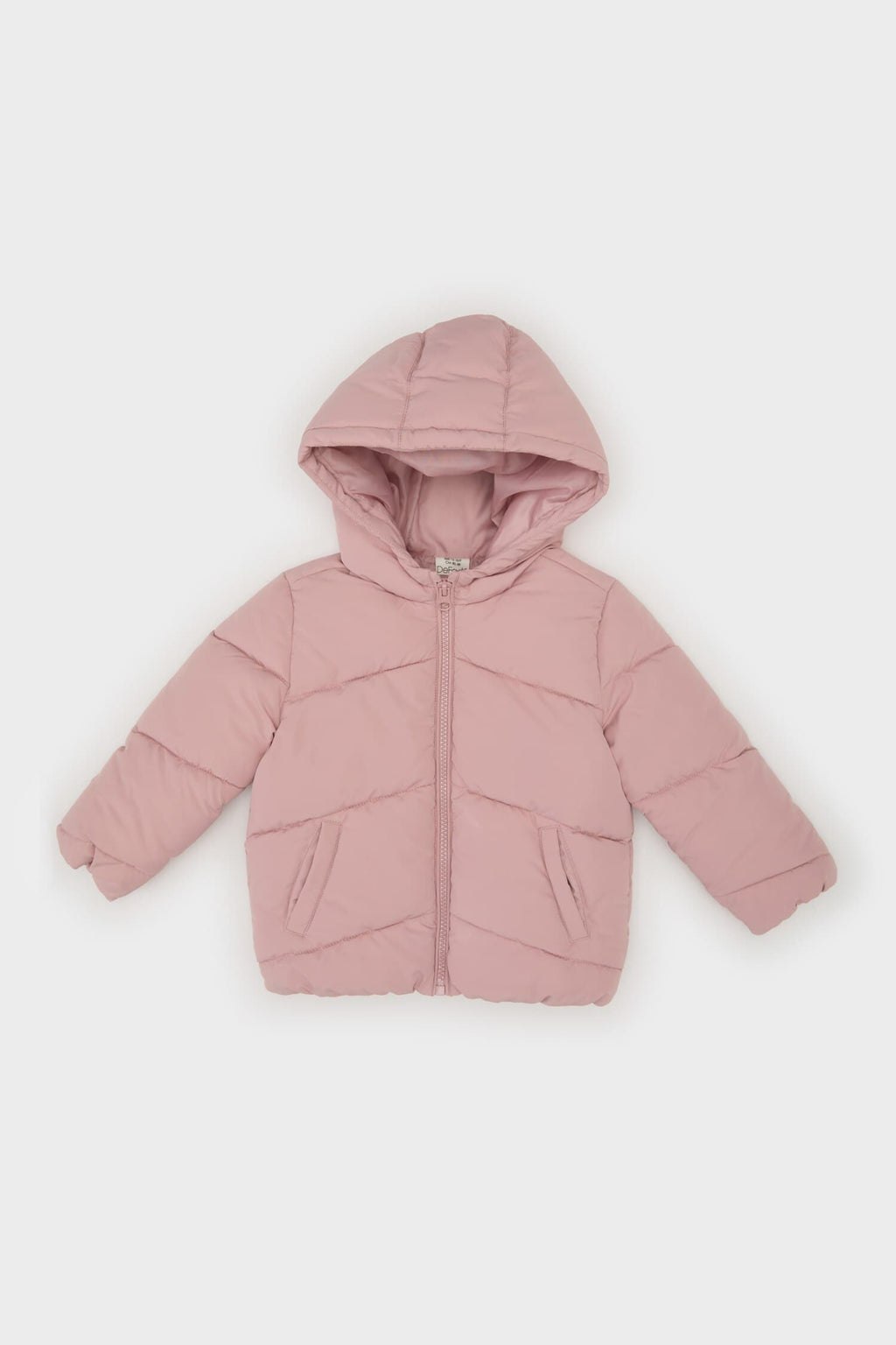 Baby Girl Hooded Puffer Jacket