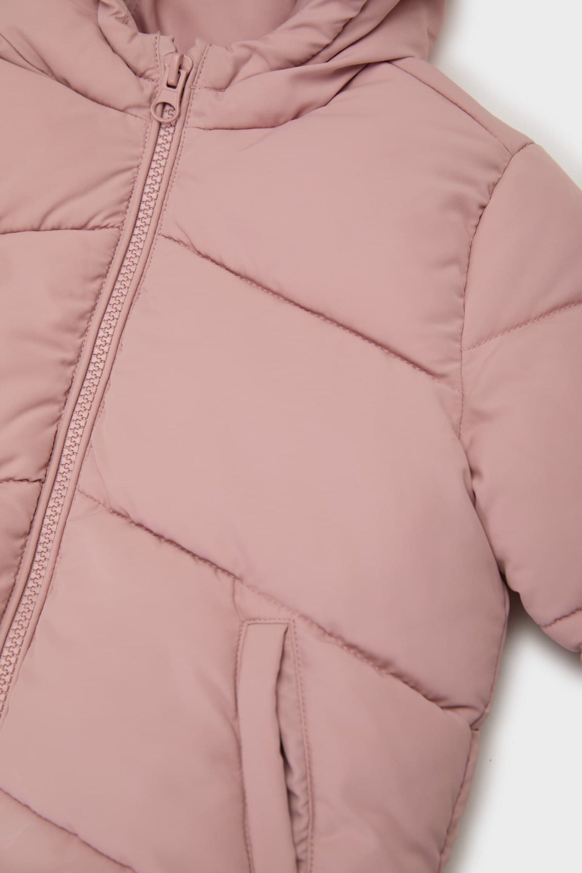 Baby Girl Hooded Puffer Jacket