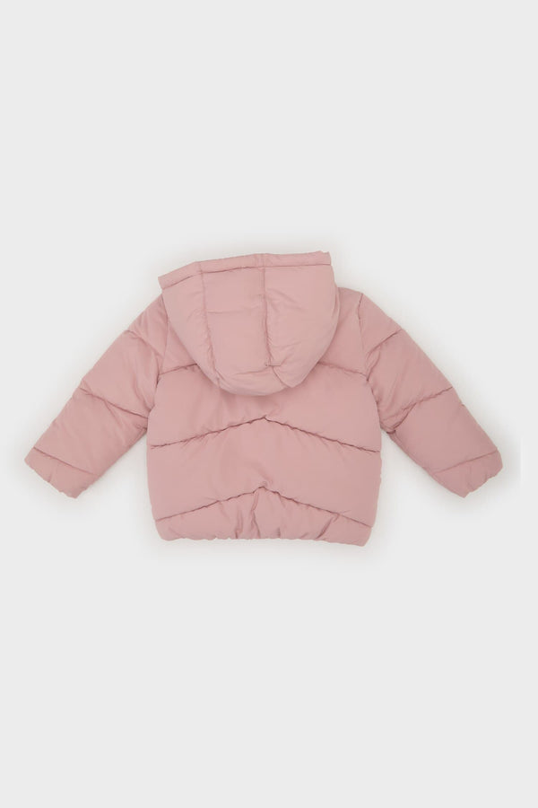 Baby Girl Hooded Puffer Jacket