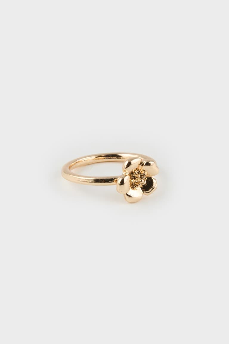 Women 5 Pack Gold Ring