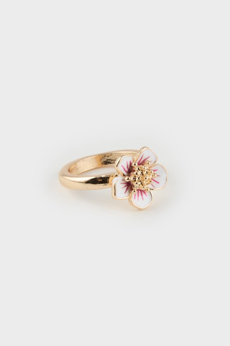 Women 5 Pack Gold Ring